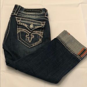 Rock Revival Capri Jeans
